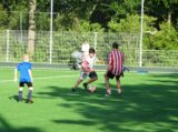 Laatste training S.K.N.W.K. JO10-1 van seizoen 2022-2023 (partijtje tegen de ouders) (81/165)